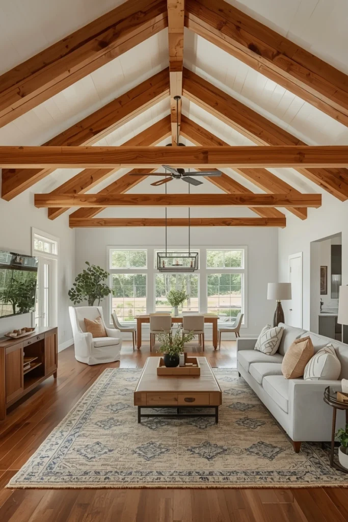 Exposed Beams for Architectural Drama