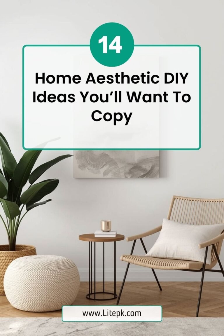 14 Home Aesthetic DIY Ideas You’ll Want To Copy