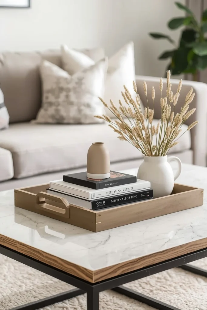 Coffee Table Styling with Intention