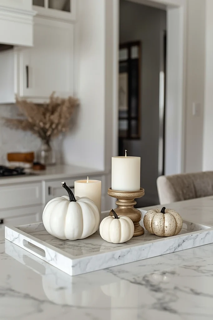 Elegant Marble and Stone Accents