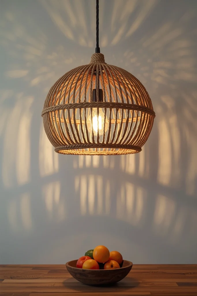 Handmade Rope Pendant Lights