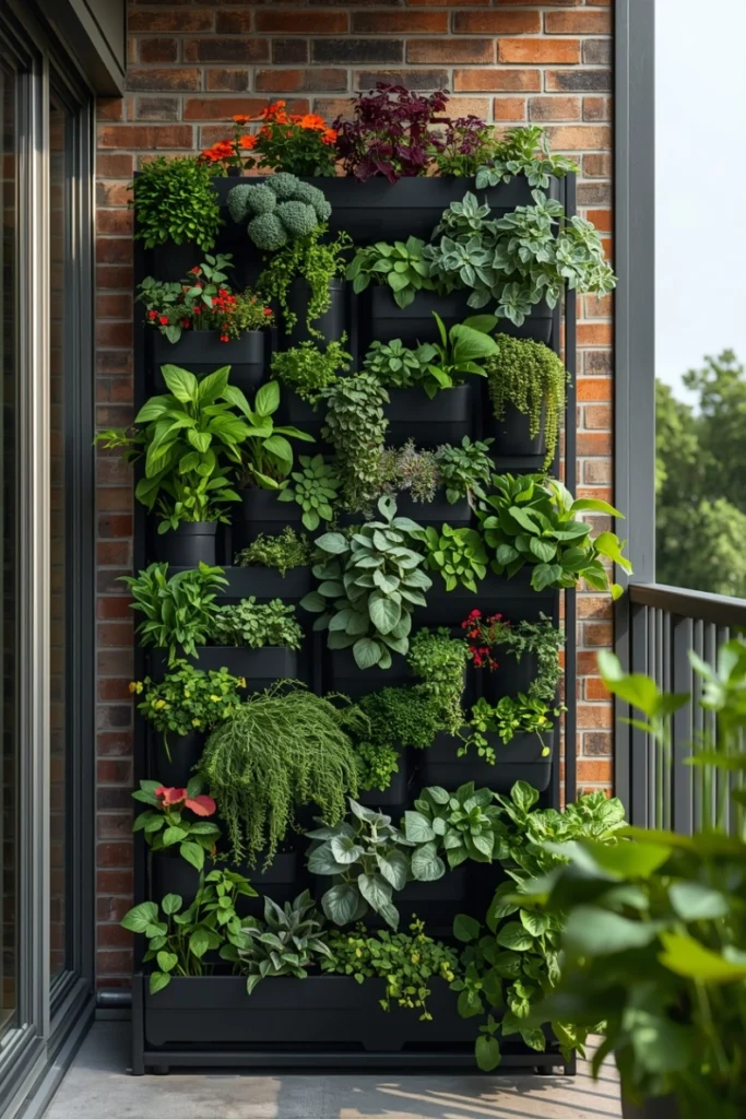 Modular Stackable Planter Wall