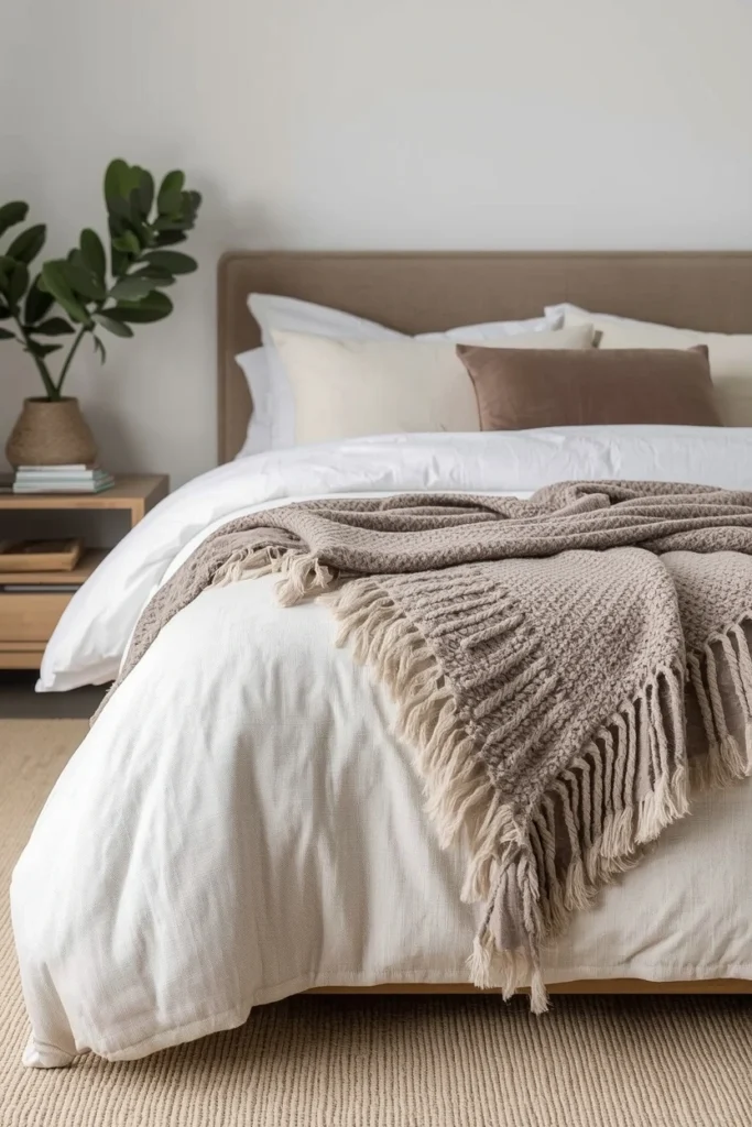 Layered Throw Blankets