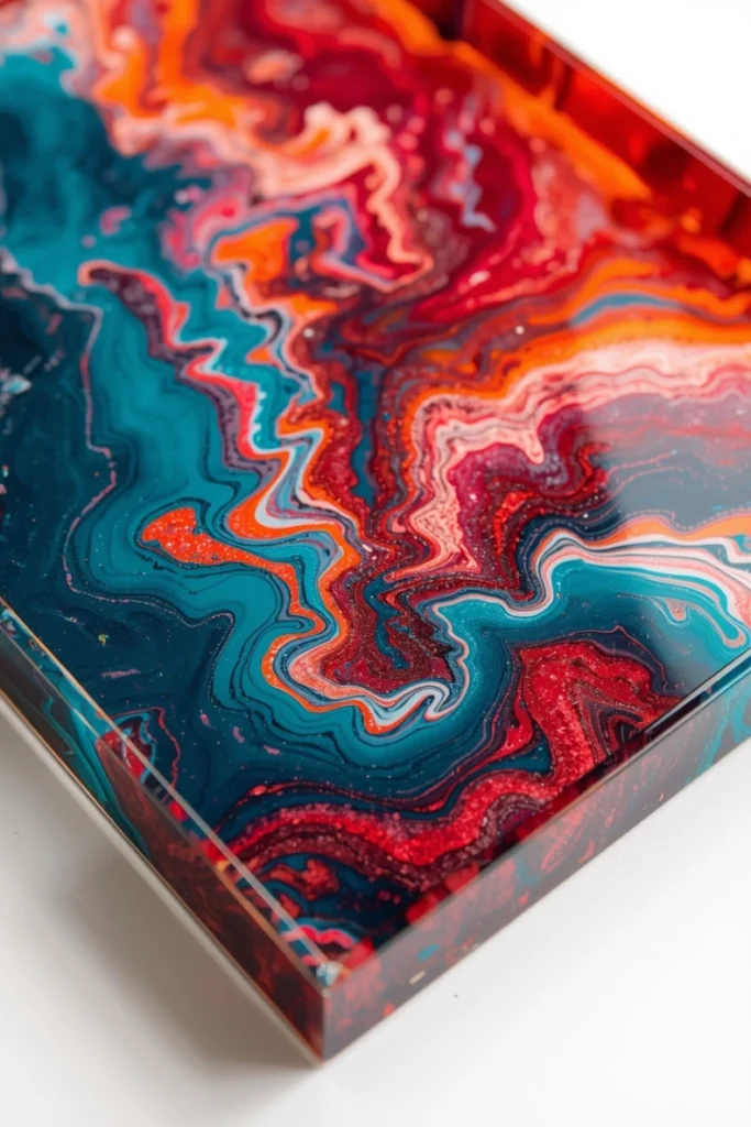Resin Art Tray