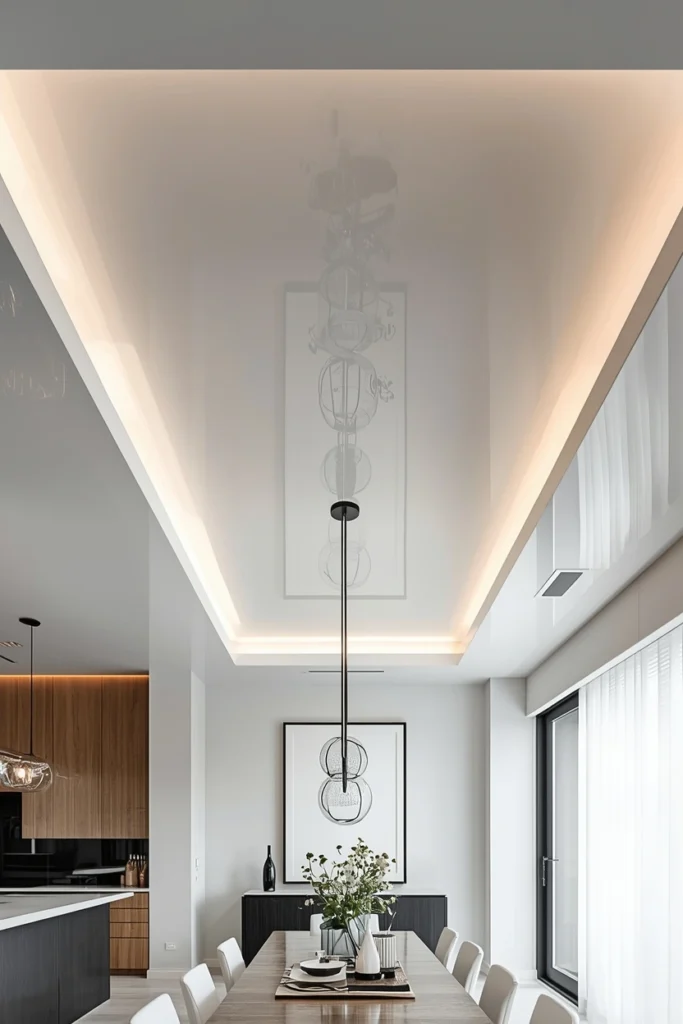 High-Gloss Reflective Ceiling