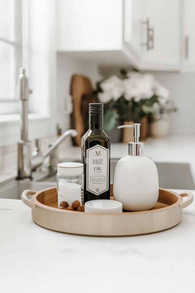 A Decorative Tray to Anchor Essentials