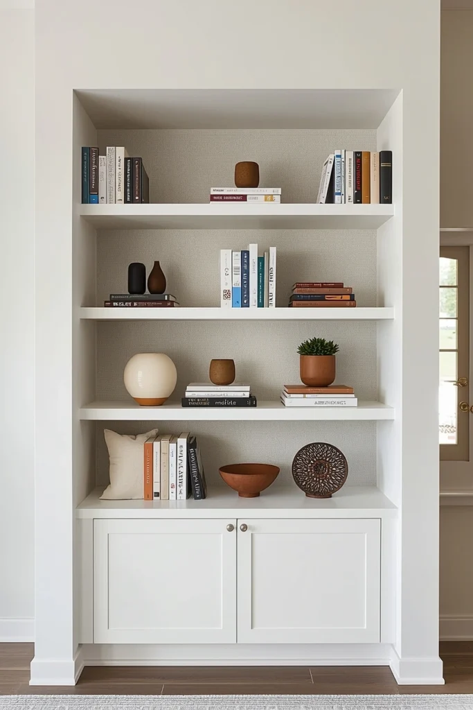 Built-In Bookshelf Niche