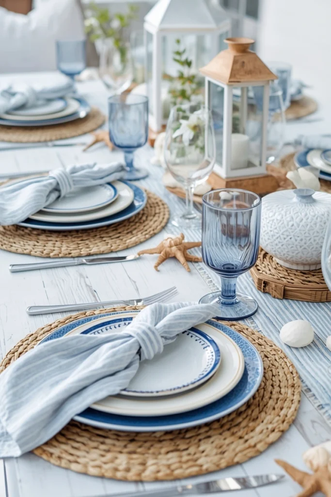 Coastal Blue & White Elegance