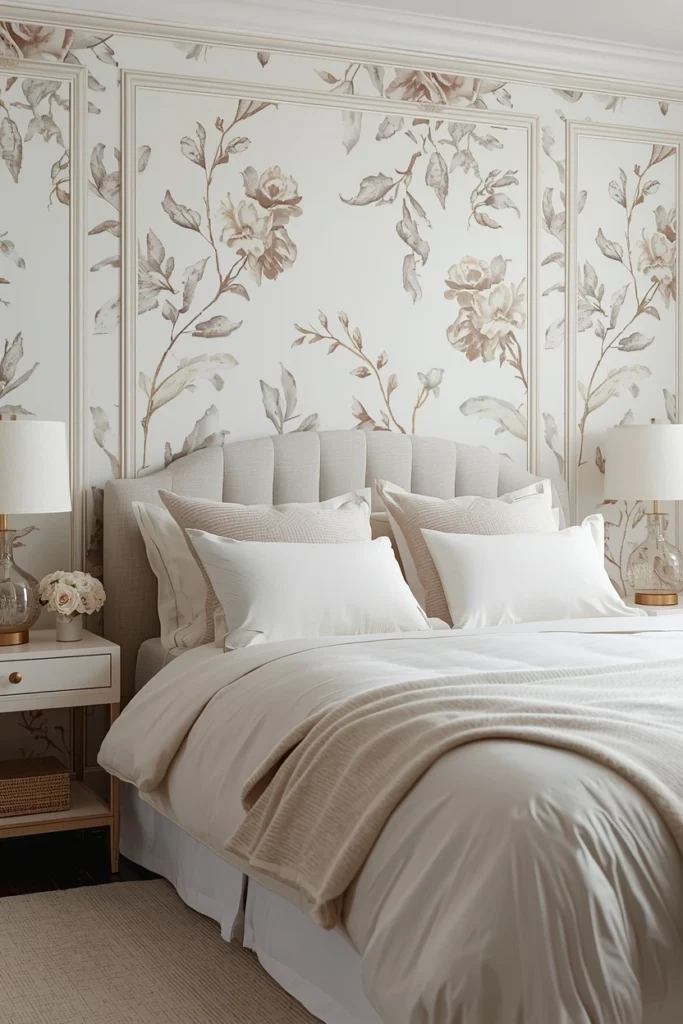 Design a Statement Headboard Wall in the Bedroom