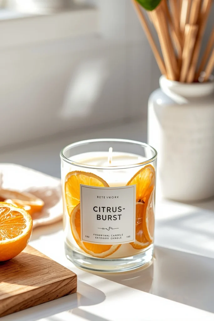 Fresh Citrus Burst Candle