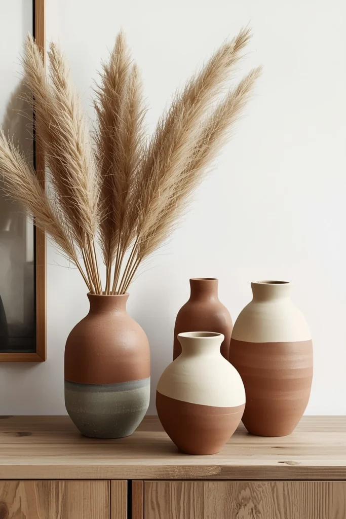 Handmade Clay Vases