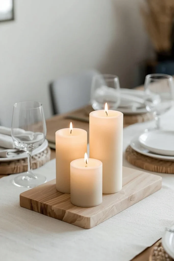 Neutral Candle Trio