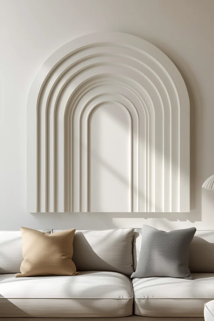 Organic Arch Relief Art
