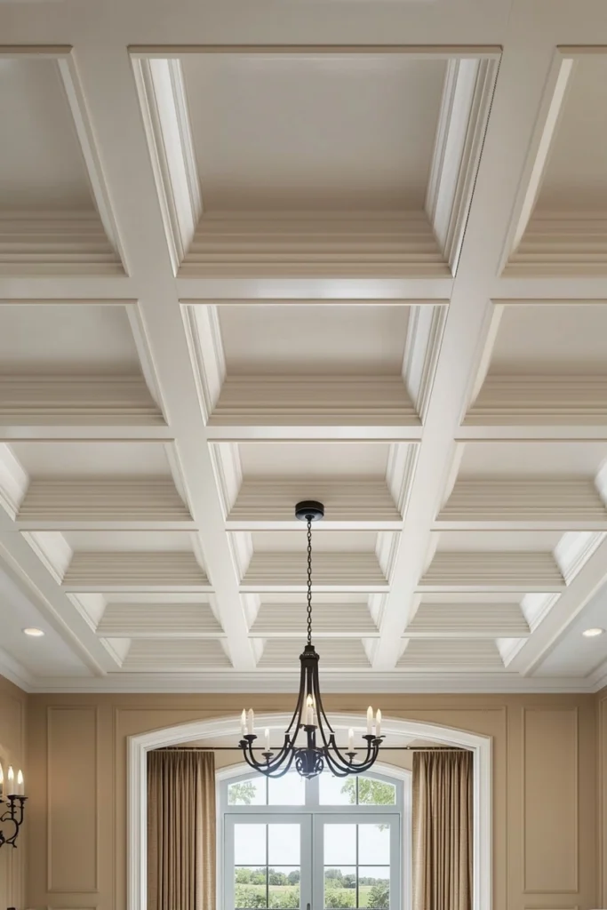 Coffered Ceiling Panels