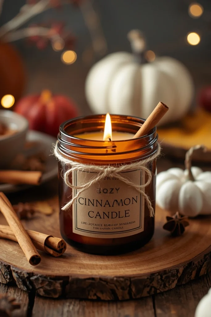 Cozy Cinnamon Spice Candle