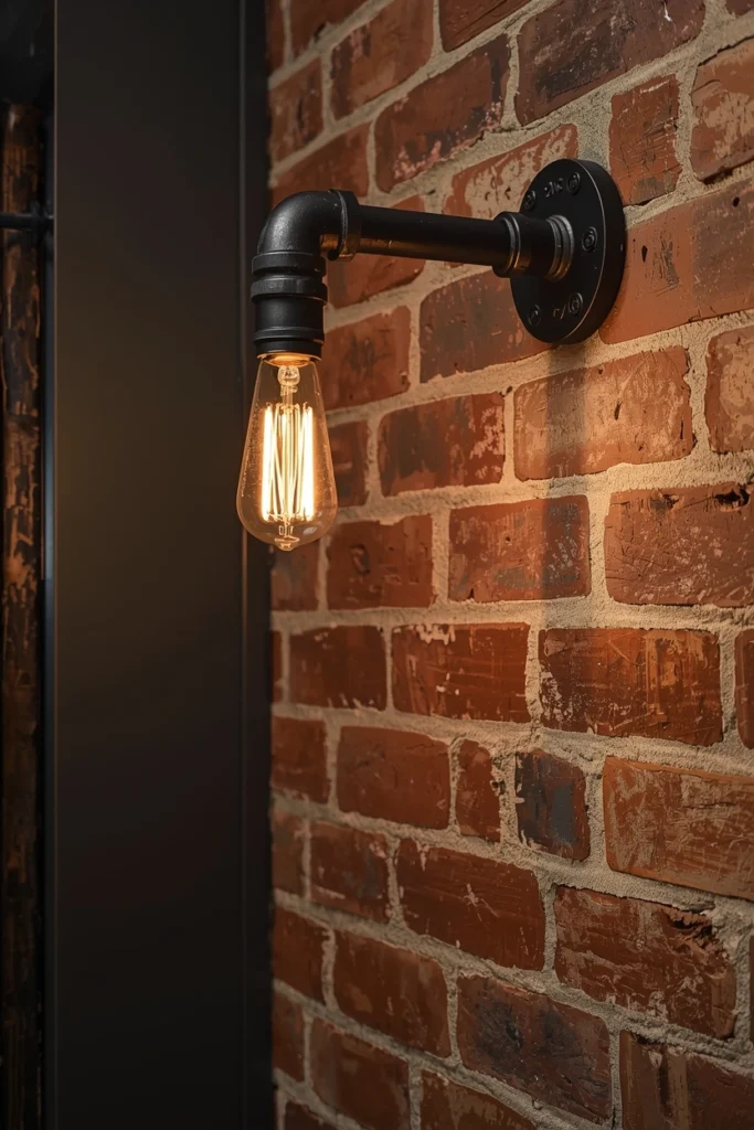 Industrial Pipe Wall Sconce