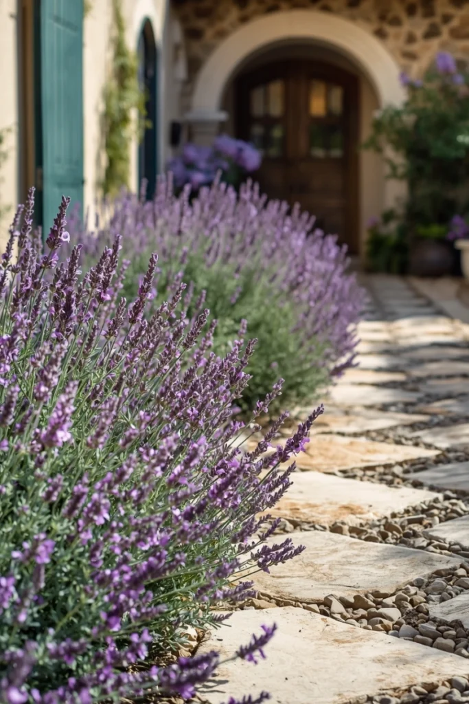 Lavender Borders for Fragrance and Movement