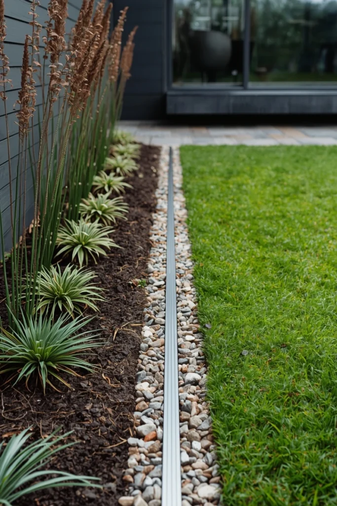 Modern Metal Landscape Edging