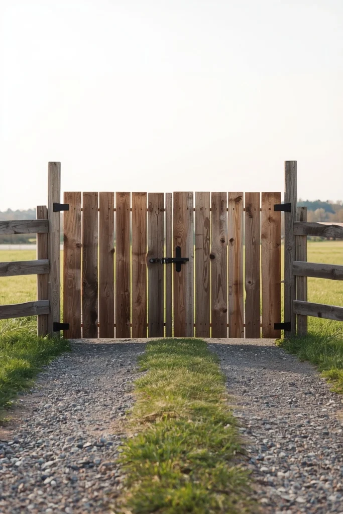 Reclaimed Barn Wood Gate