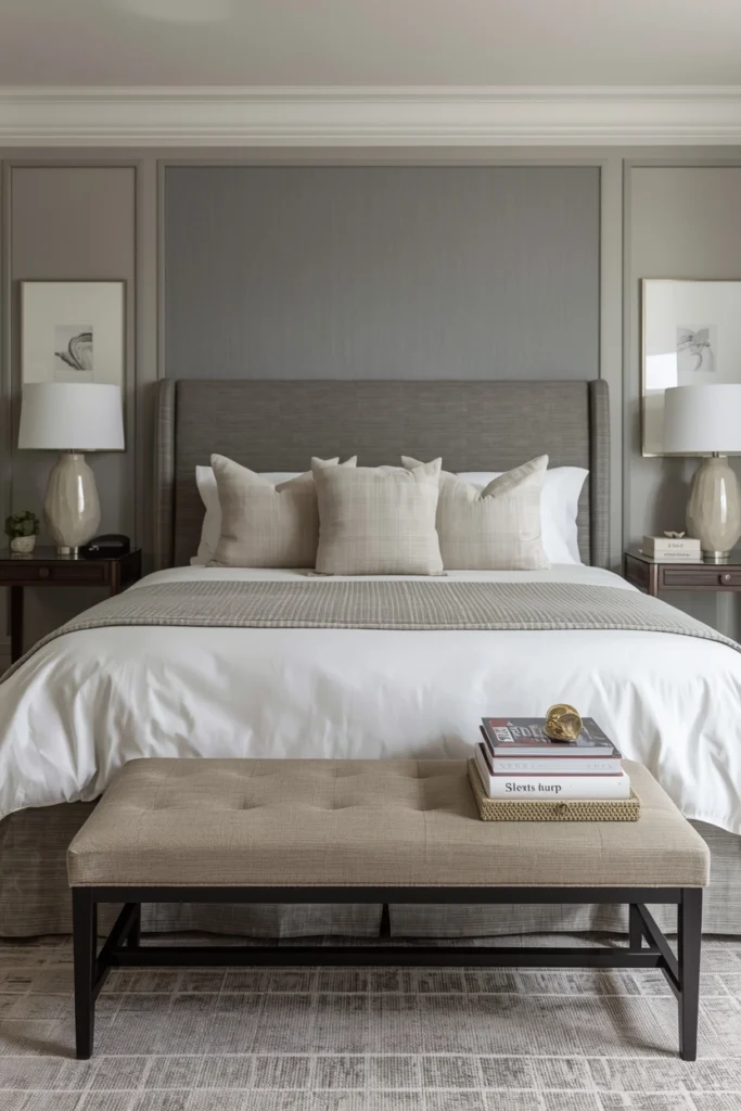 Incorporate a Bench at the Foot of the Bed