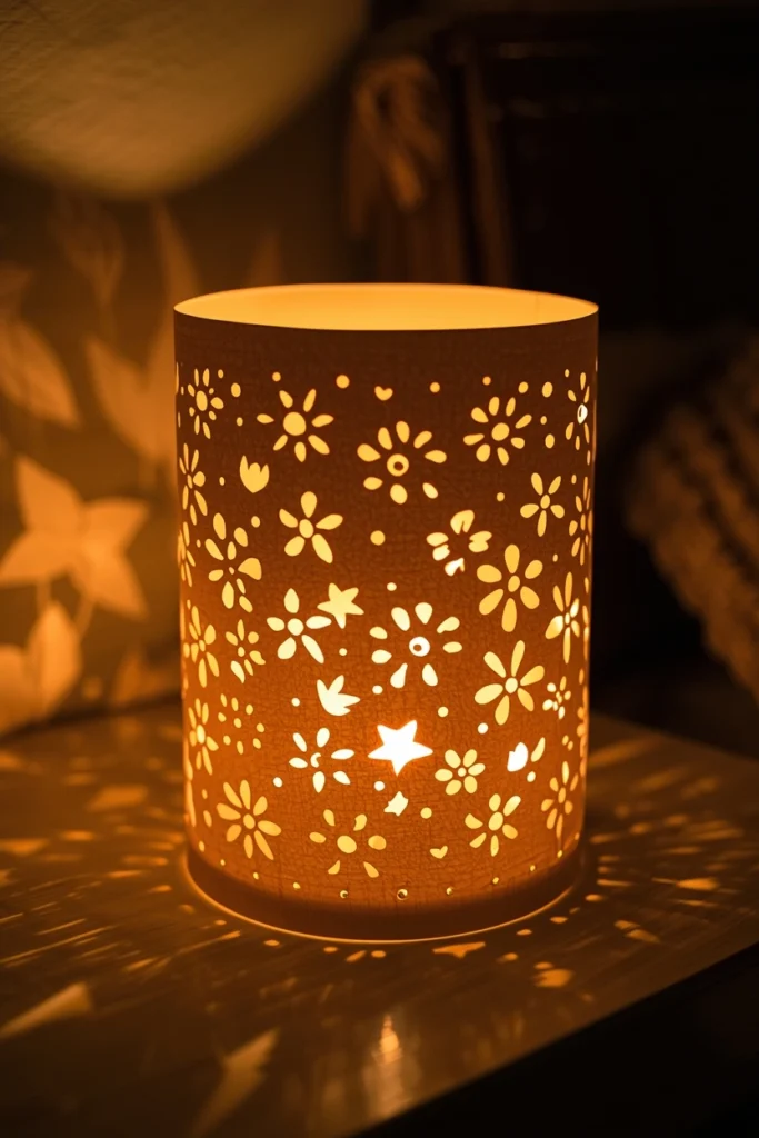 Paper Cut-Out Lantern