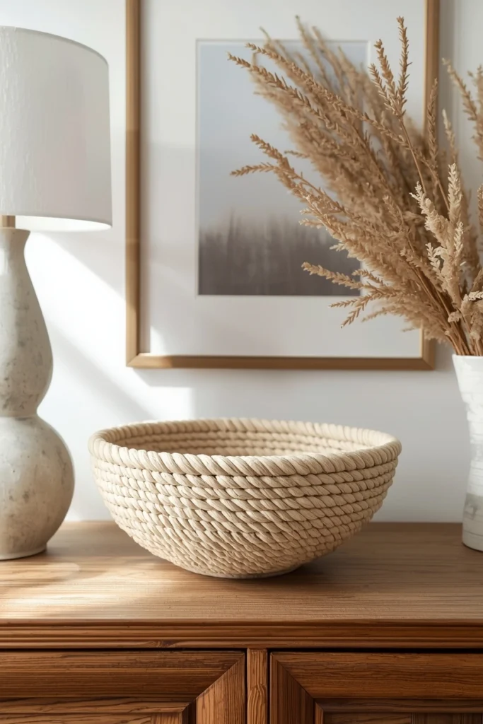 Woven Rope Luxe Bowl