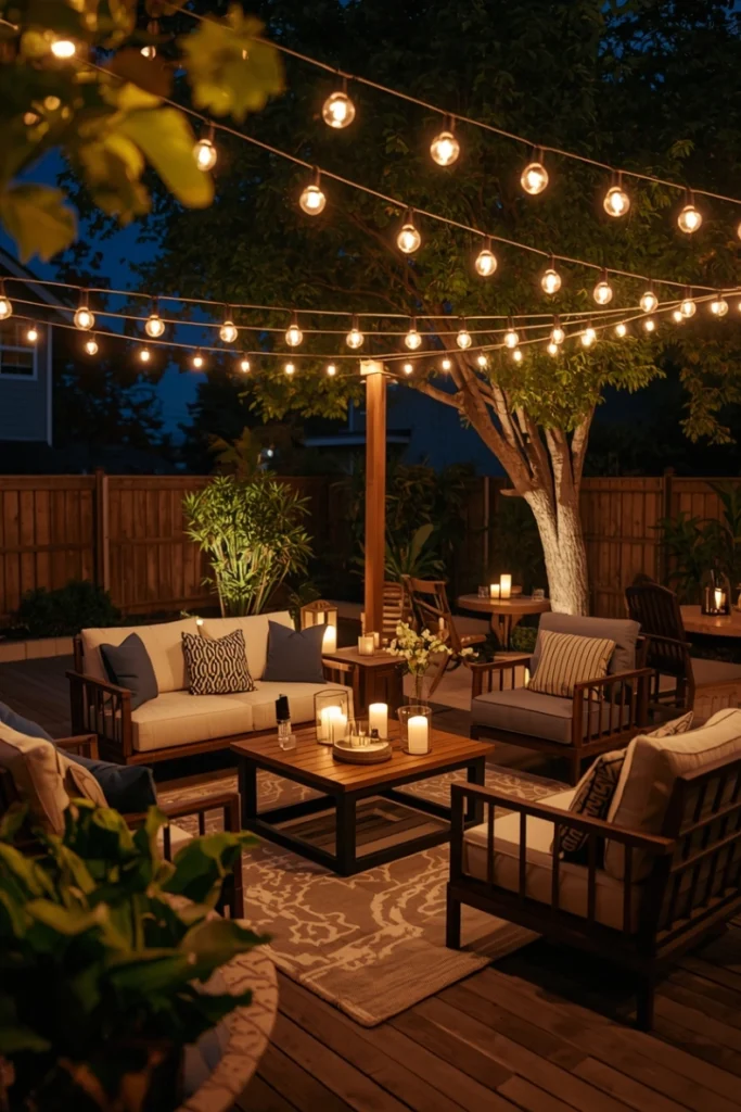 Add Ambient Lighting for Evening Atmosphere