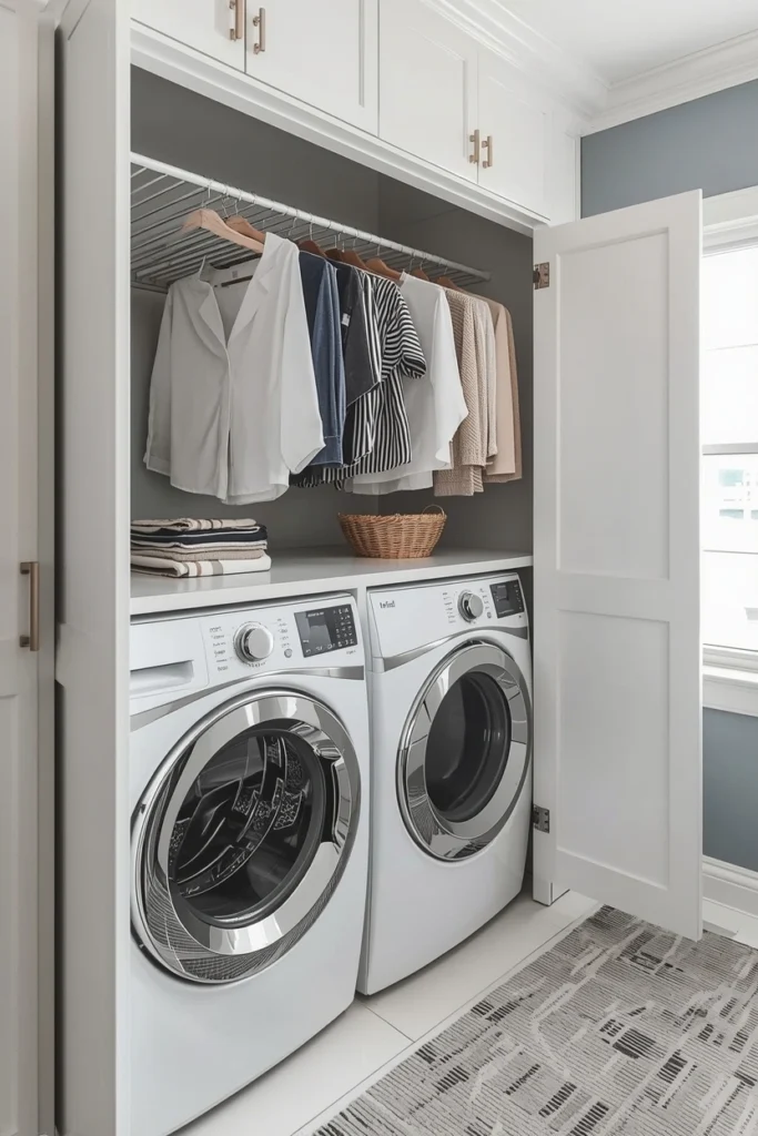 Built-In Drying Rack Cabinets