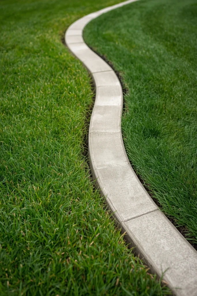 Concrete Curb Edging