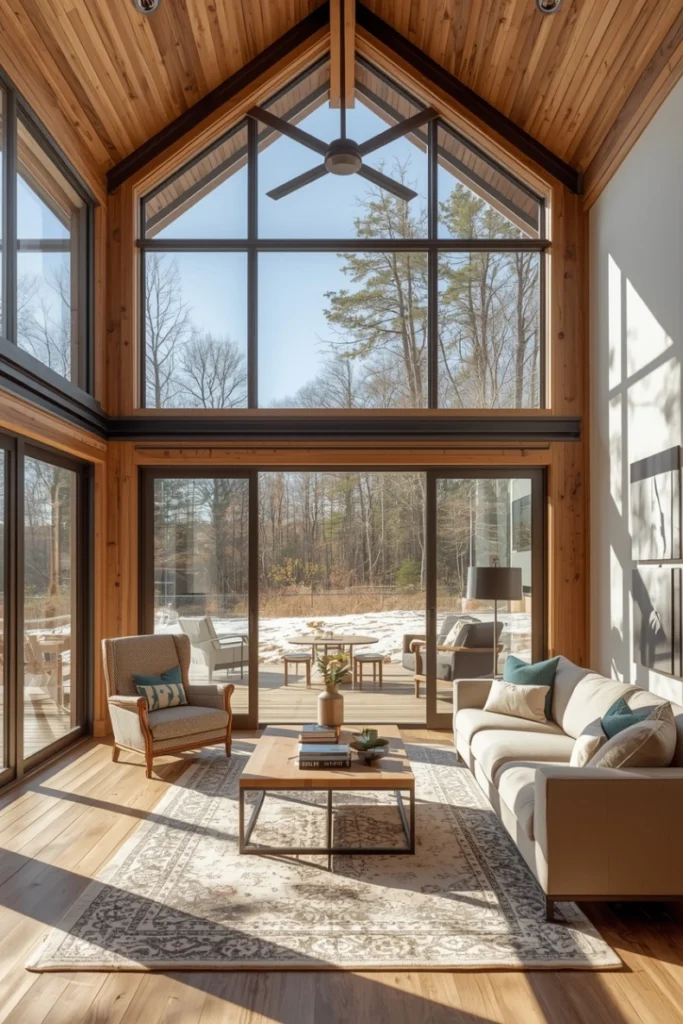 Large Windows for Expansive Natural Light