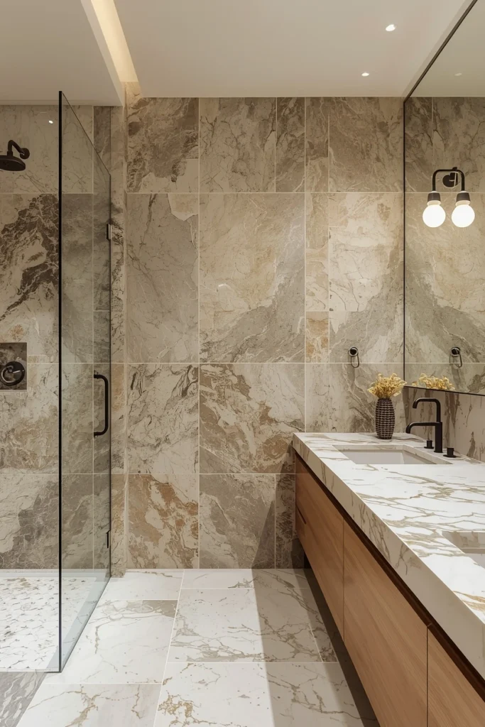 Natural Stone Surfaces for Organic Texture