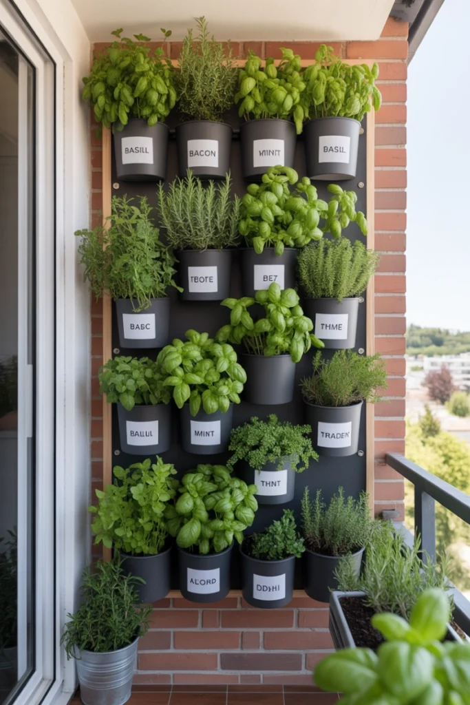  Vertical Herb Garden Wall