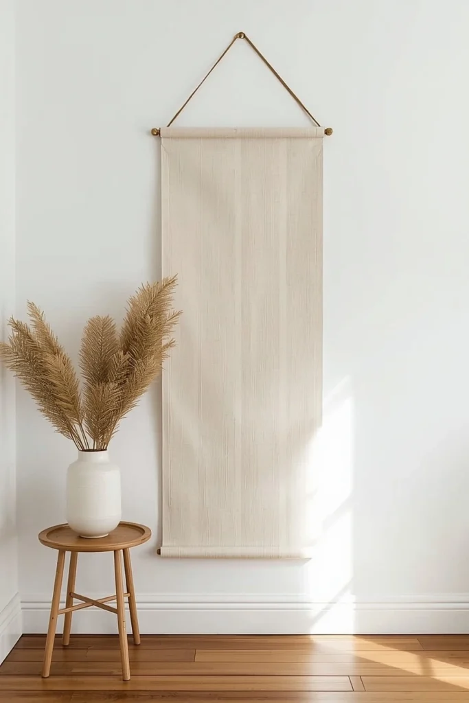 Fabric Scroll Art Panels