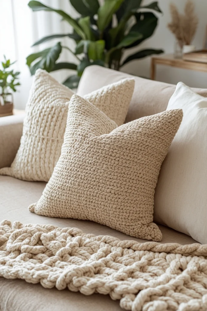 Handwoven Throw Pillow Covers