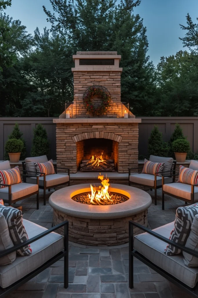 Incorporate a Fire Feature as a Focal Point
