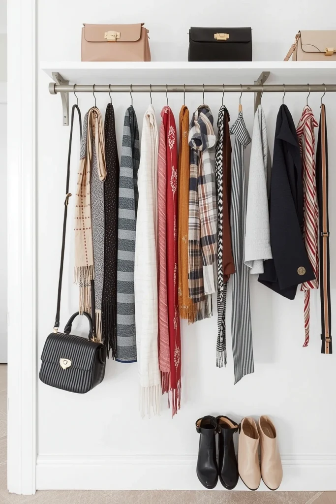 Accessory Wall for Structured Display