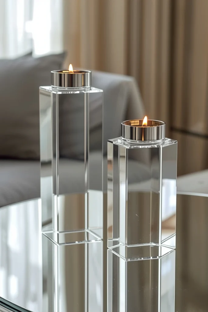 Clear Acrylic Column Holders
