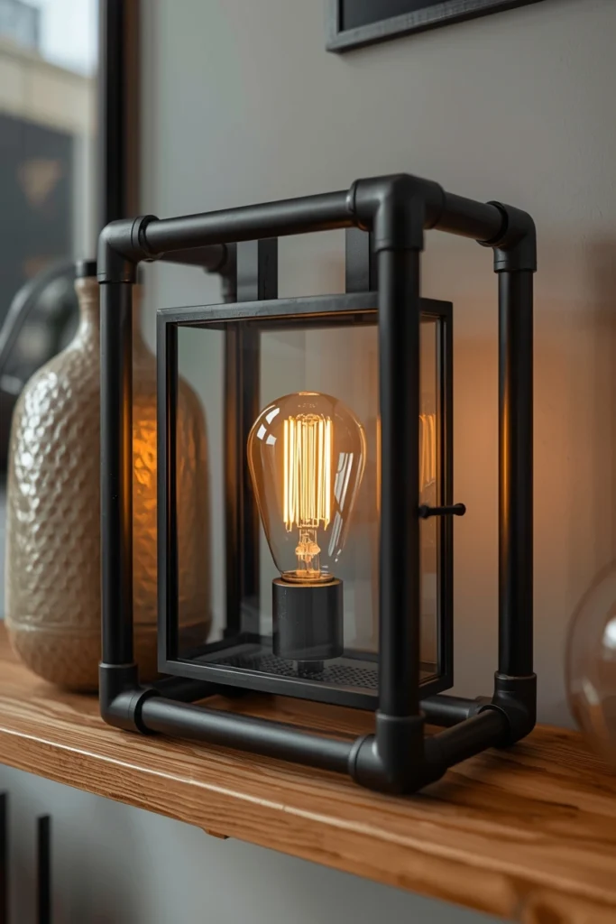 Industrial Pipe Lantern