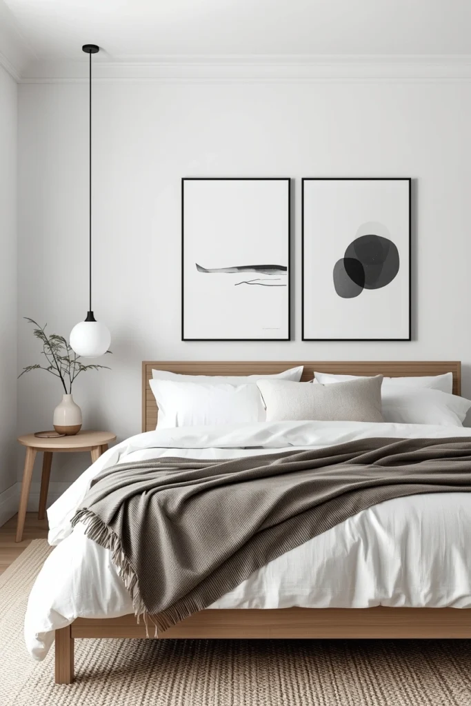Opt for Simple Wall Art