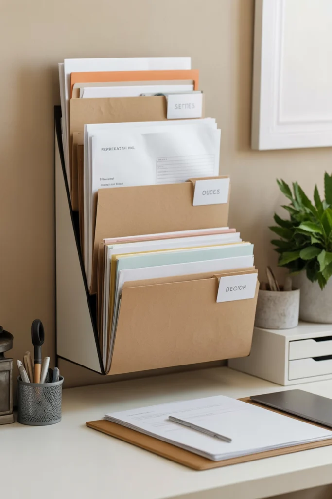 Paper and Mail Sorting Checklist