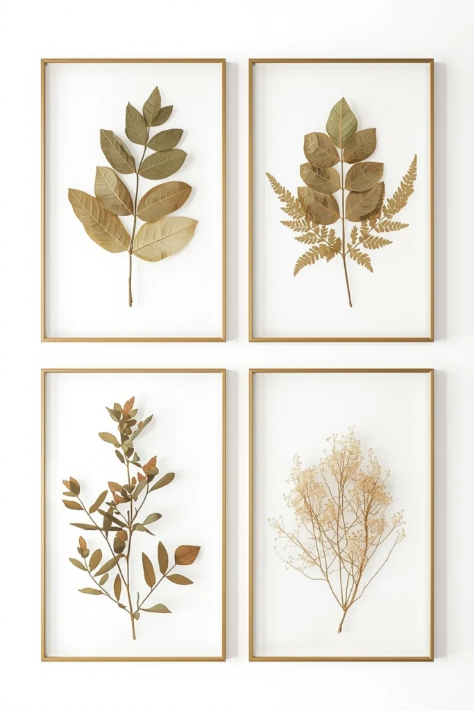 Pressed Botanical Frames