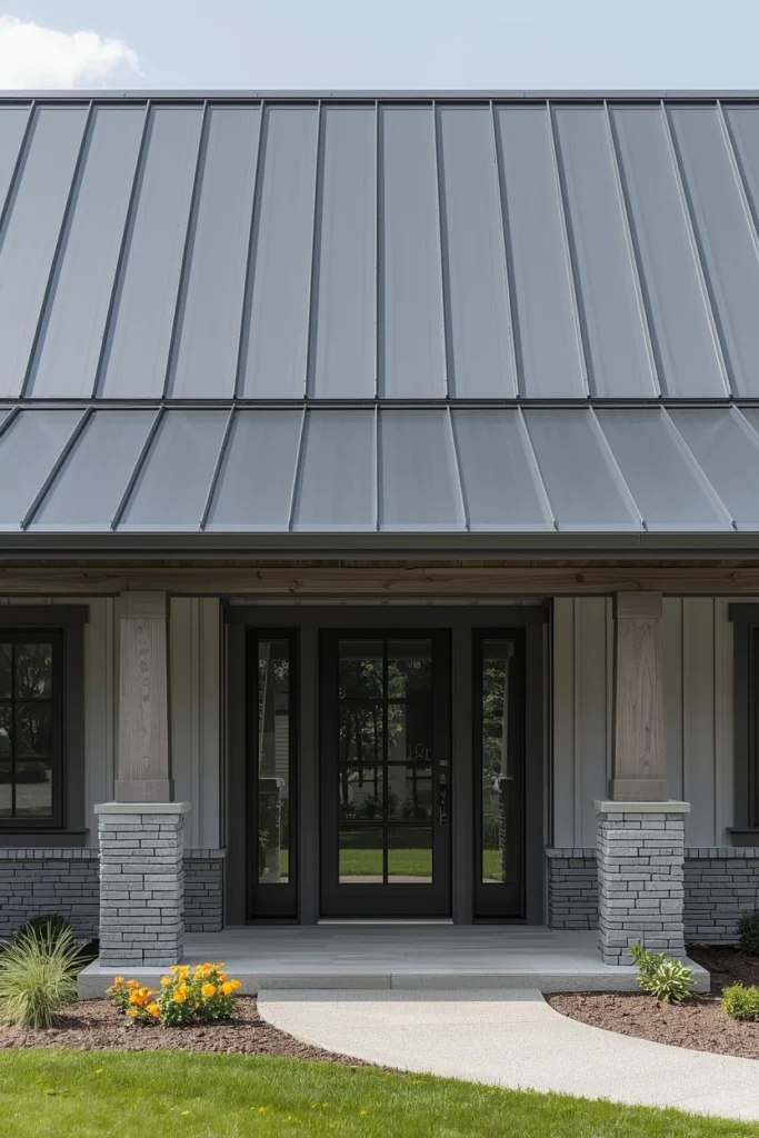 Standing Seam Metal Awning