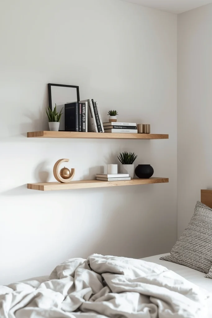 Floating Shelves for Stylish Storage