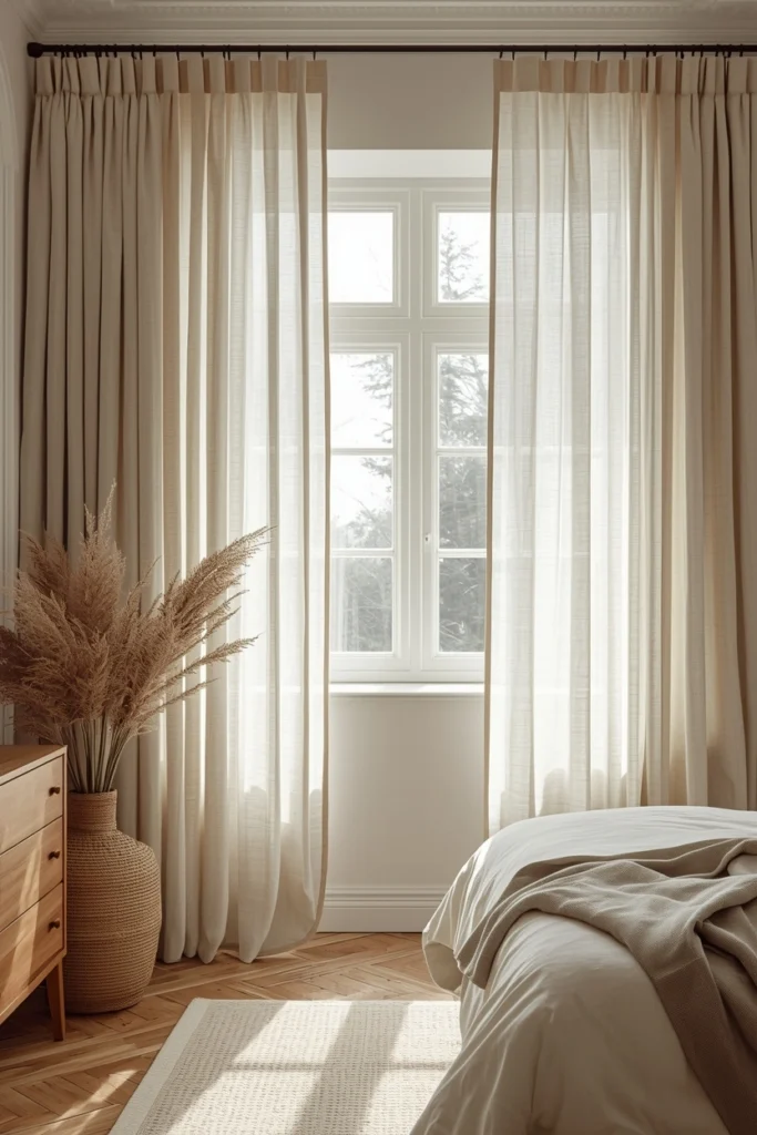 Linen Curtains for Softness