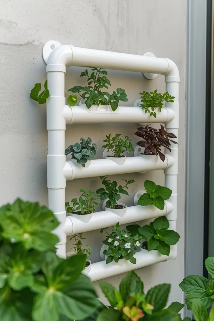 PVC Pipe Garden