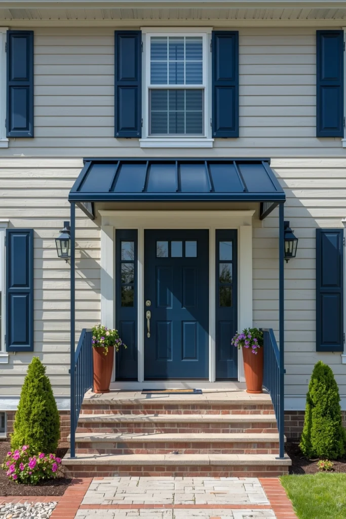 Powder-Coated Color Accent Awning