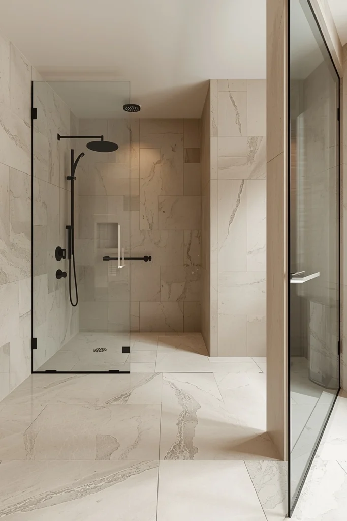 Spa-Inspired Wet Room Layout