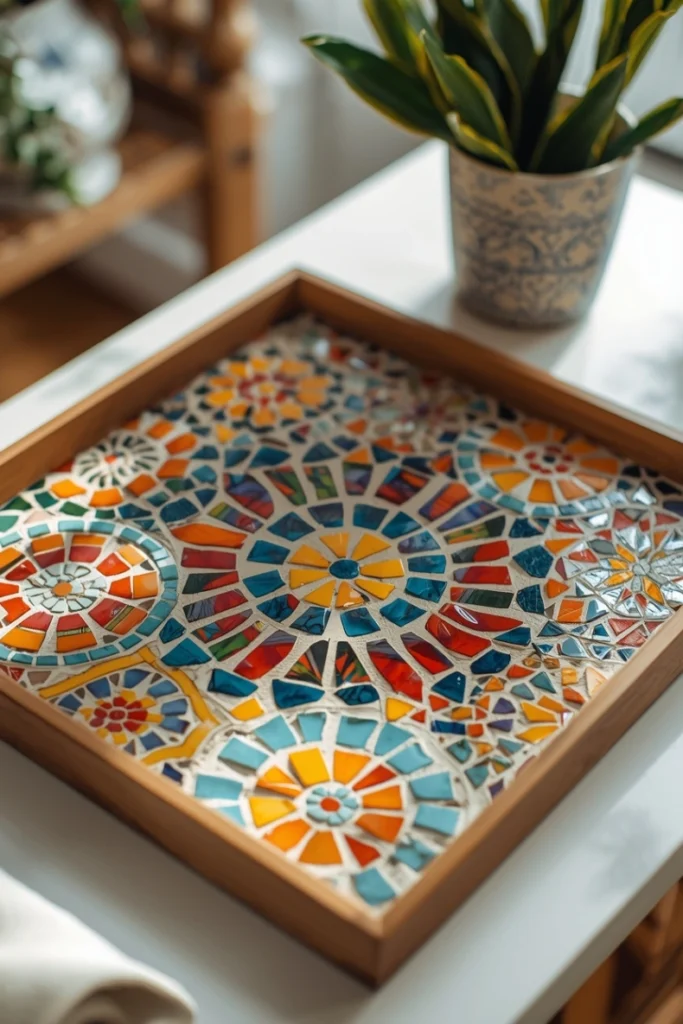 Tile Mosaic Tray