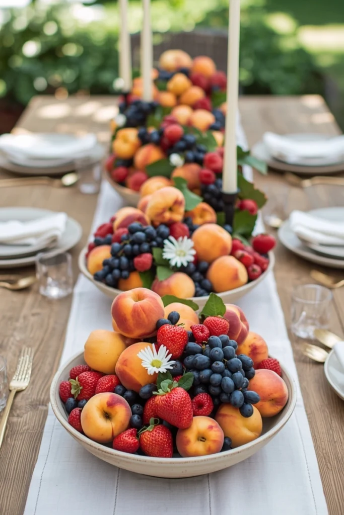 Fresh Fruit Centerpiece Display