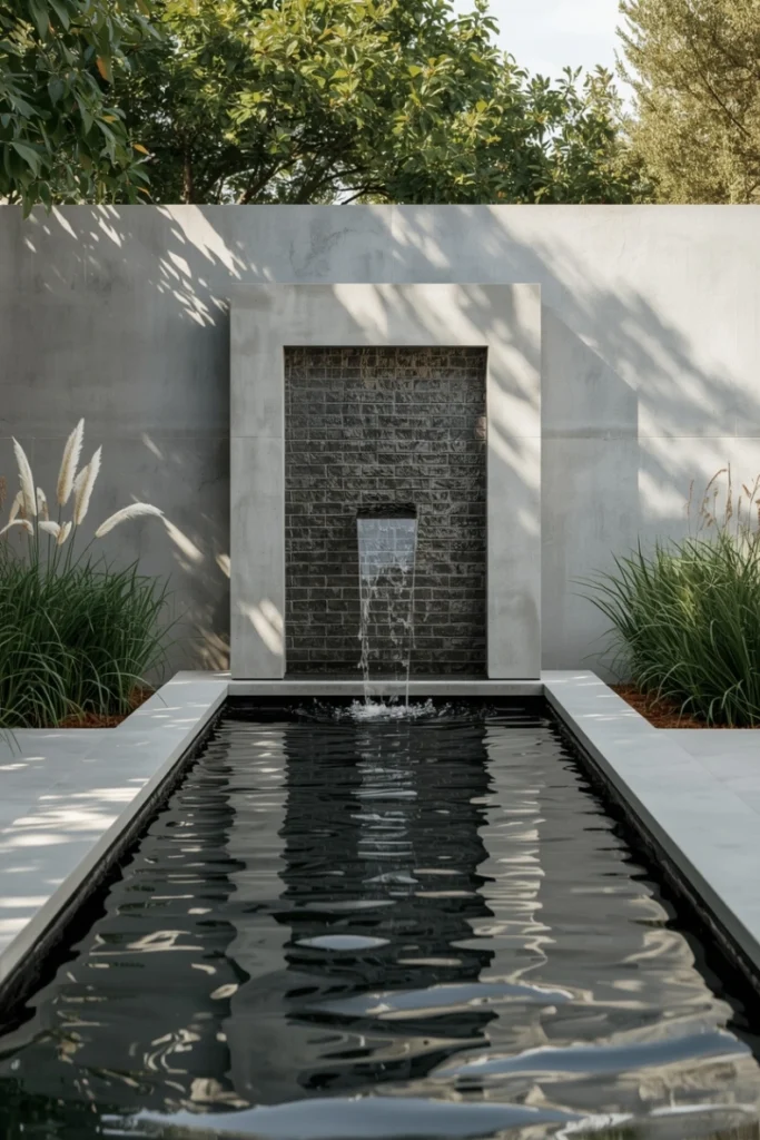 Sculptural Water Feature
